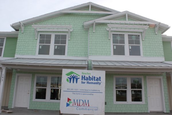 MDM Commercial builds community with Beaches Habitat for Humanity.