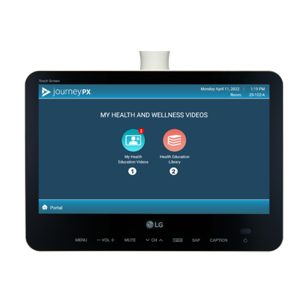Smart touch screen hospital TV