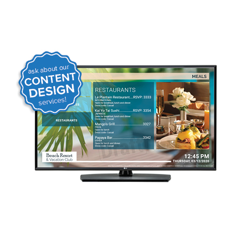 Hotel TV, Commercial TV