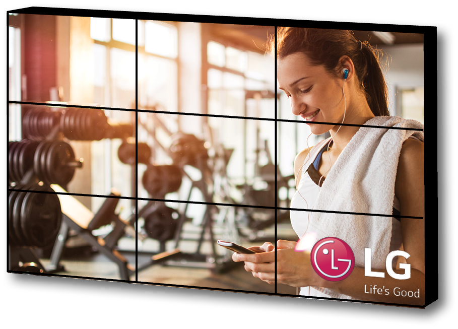3x3_VideoWall LG Video Wall