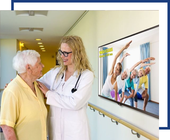 hospital digital signage