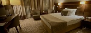 comfortable hotel room