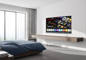LG UK660H commercial hospitality TV built for premium hotel guest room entertainment