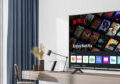 In-room smart hospitality TV displaying Netflix app, ideal for hotel TV streaming and entertainment.