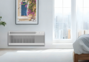 Hotel HVAC system installed for guest room climate control