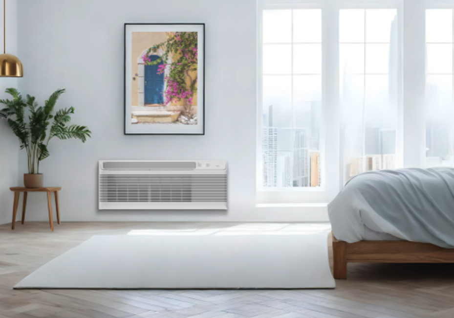 Hotel HVAC system installed for guest room climate control