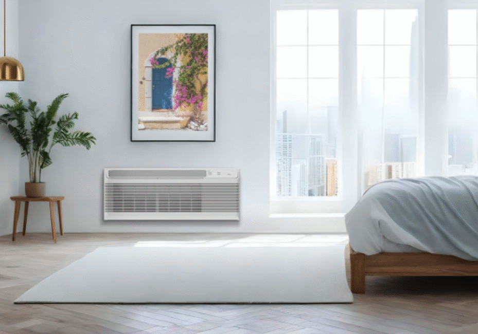 Hotel HVAC system installed for guest room climate control