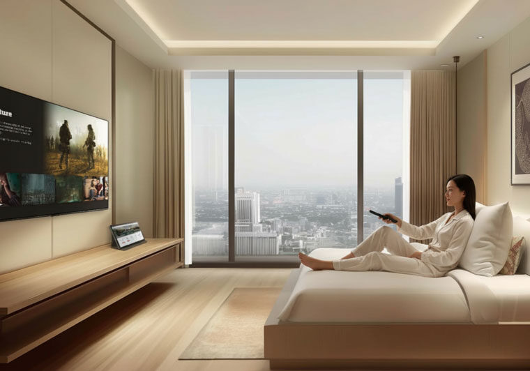 built for flexible guest room setups