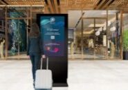 hotel exterior digital signage